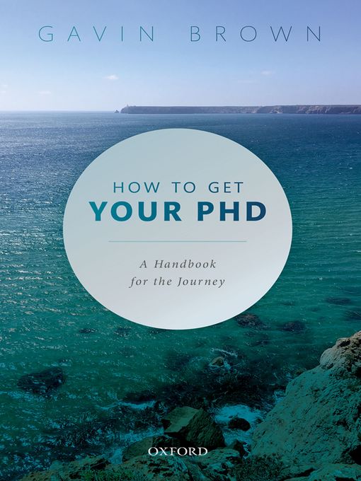 Title details for How to Get Your PhD by Gavin Brown - Wait list